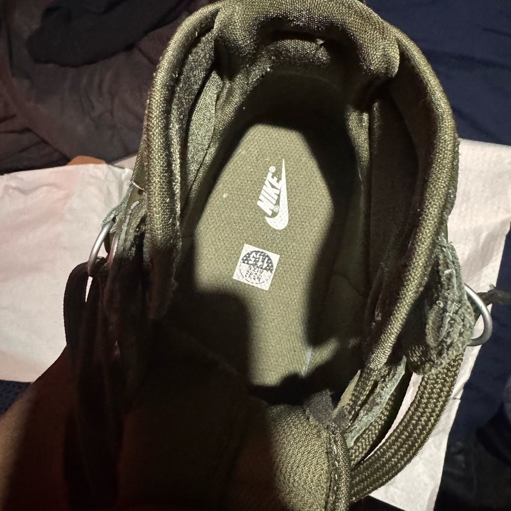 Nike Olive Green Lunar Fprce Duckboot - Picture 8 of 8